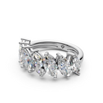 Load image into Gallery viewer, Flora Marquise Diamond 7 stone Ladies Ring
