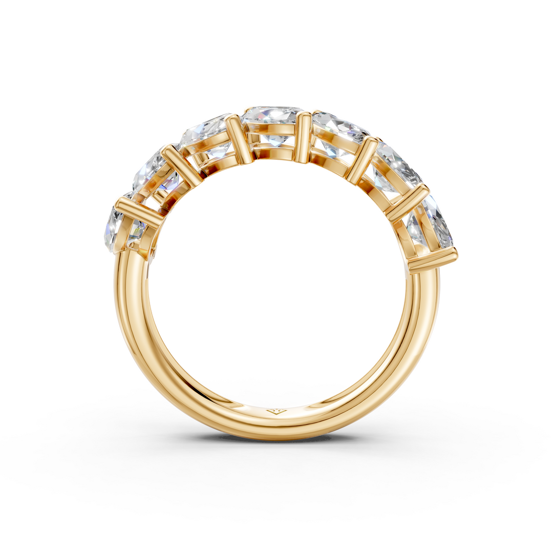 Flora Marquise Diamond 7 stone Ladies Ring
