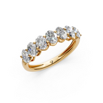 Load image into Gallery viewer, Diya Oval Diamond 7 stone Ladies Ring
