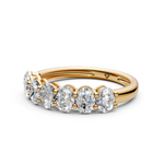 Load image into Gallery viewer, Diya Oval Diamond 7 stone Ladies Ring
