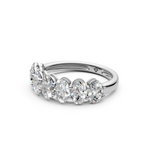 Load image into Gallery viewer, Vanya Oval Diamond 7 stone Ladies Ring
