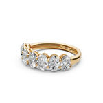 Load image into Gallery viewer, Vanya Oval Diamond 7 stone Ladies Ring

