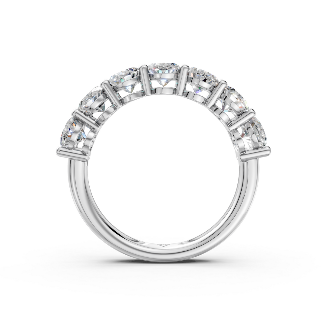 Eli Oval Diamond 7 stone Ladies Ring