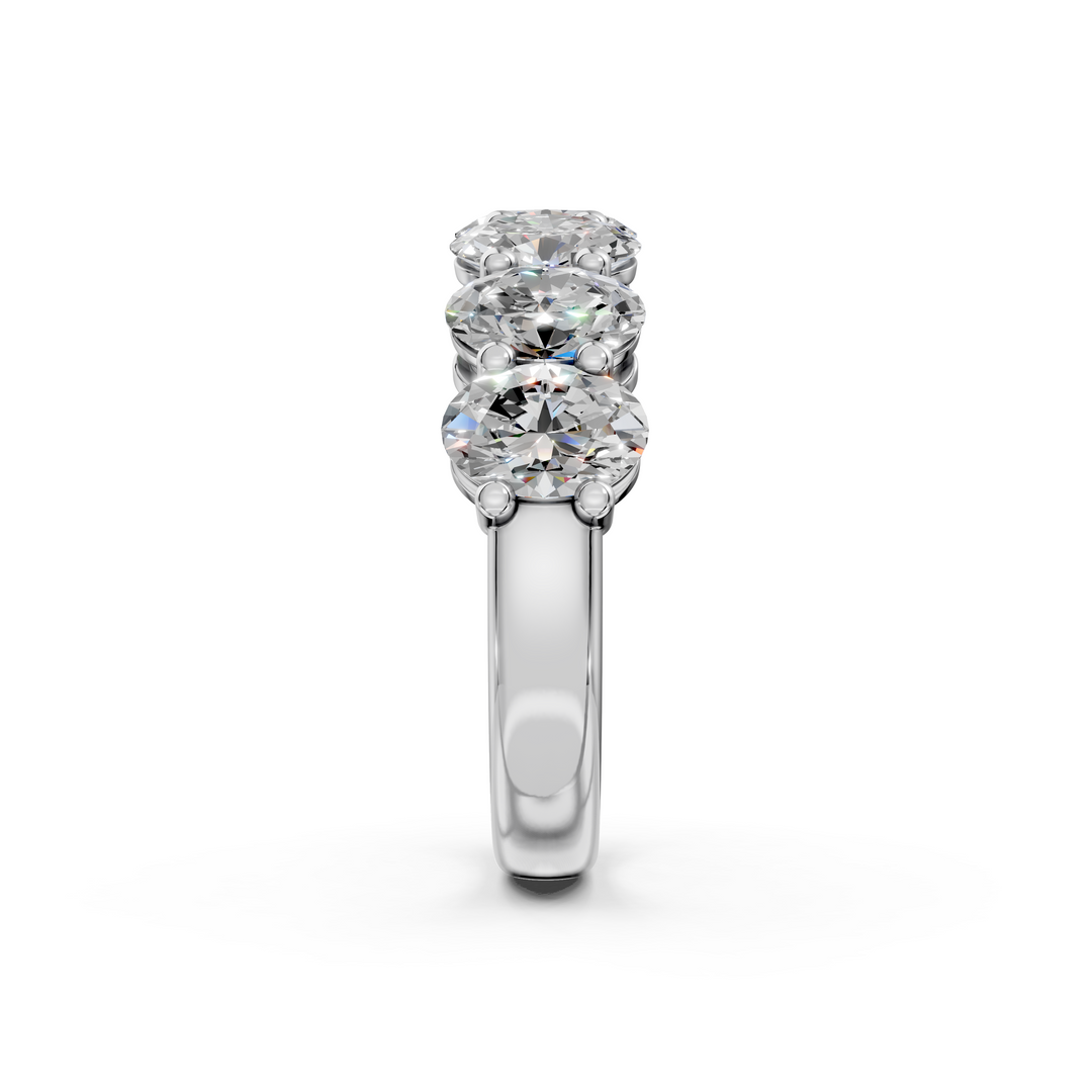 Eli Oval Diamond 7 stone Ladies Ring