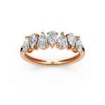 Load image into Gallery viewer, Harper Pear Diamond 7 stone Ladies Ring
