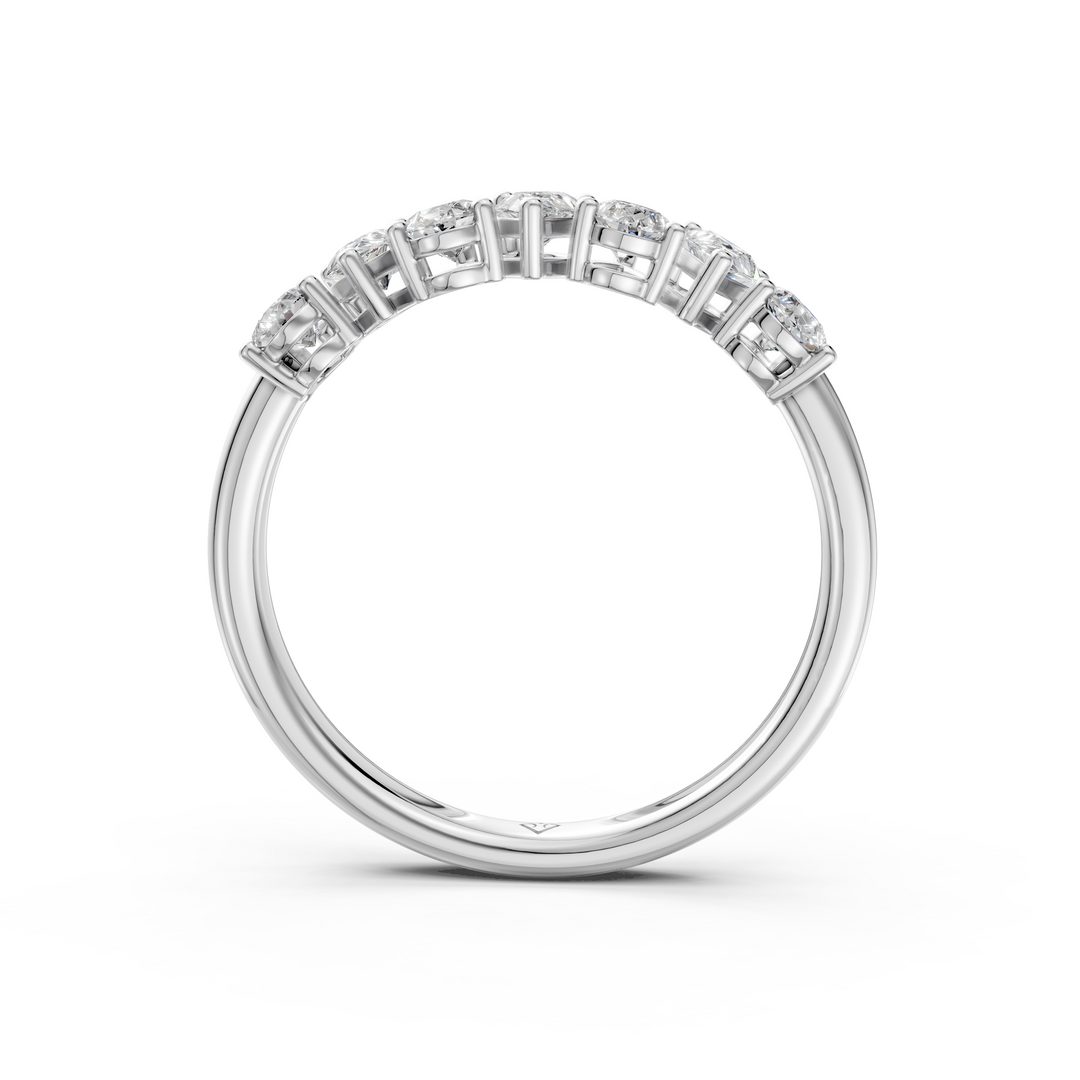 Harper Pear Diamond 7 stone Ladies Ring