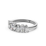 Load image into Gallery viewer, Harper Pear Diamond 7 stone Ladies Ring
