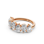 Load image into Gallery viewer, Amaya Pear Diamond 7 stone Ladies Ring
