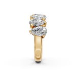 Load image into Gallery viewer, Avni Pear Diamond 7 stone Ladies Ring
