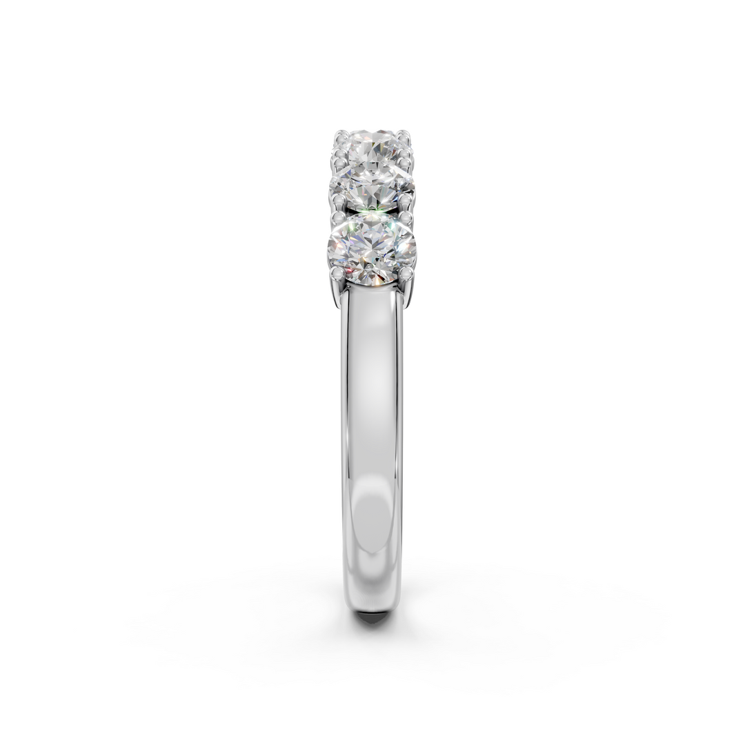 Ivy Round Diamond 7 stone Ladies Ring