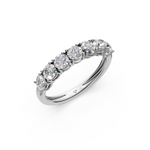 Load image into Gallery viewer, Ivy Round Diamond 7 stone Ladies Ring
