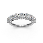 Load image into Gallery viewer, Olivia Round Diamond 7 stone Ladies Ring
