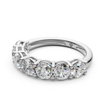 Load image into Gallery viewer, Olivia Round Diamond 7 stone Ladies Ring
