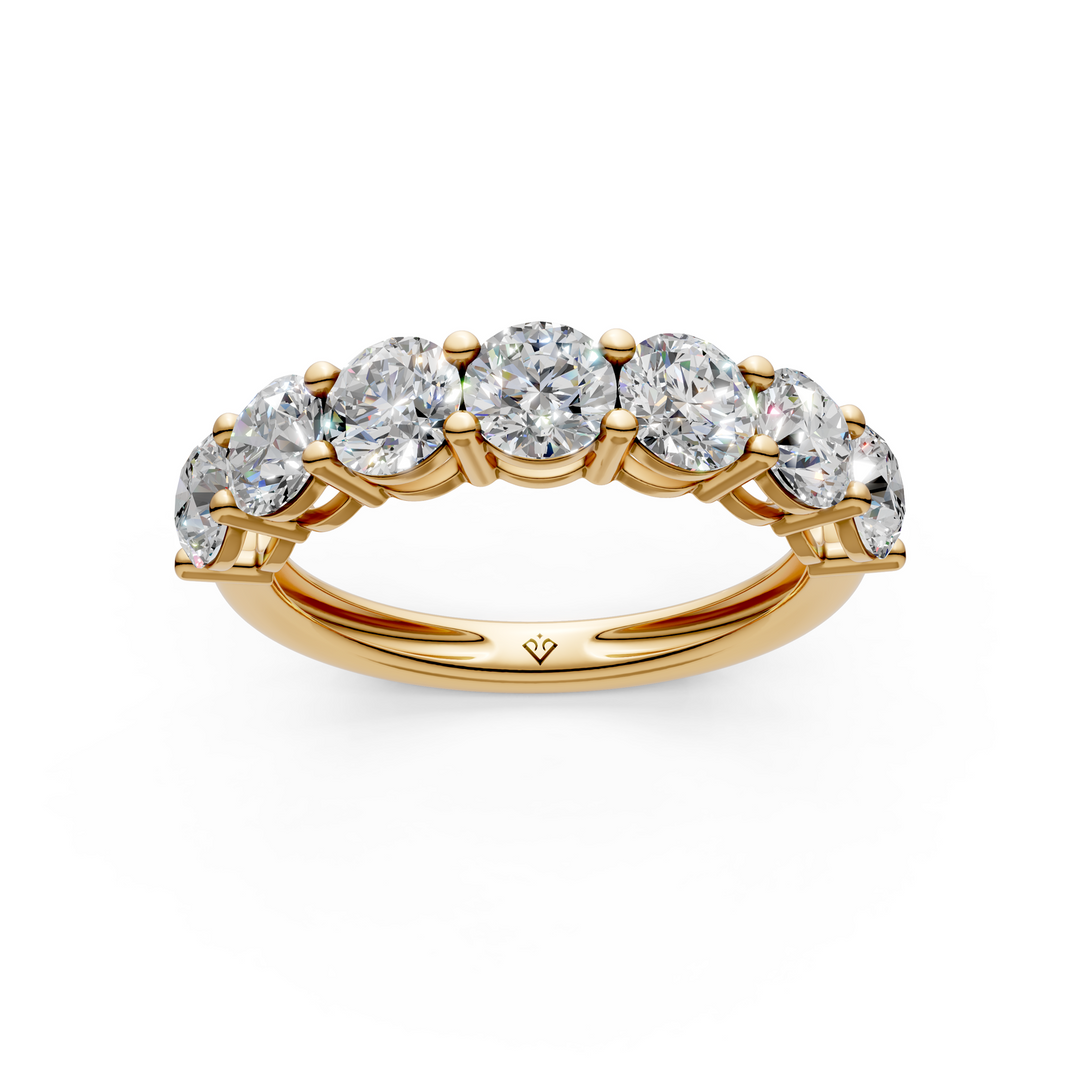 Olivia Round Diamond 7 stone Ladies Ring
