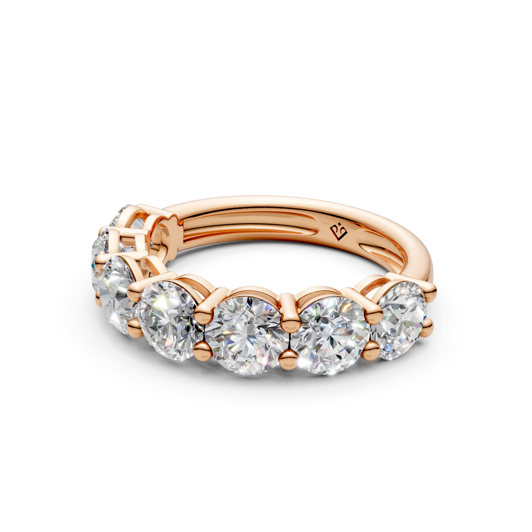 Tara Round Diamond 7 stone Ladies Ring