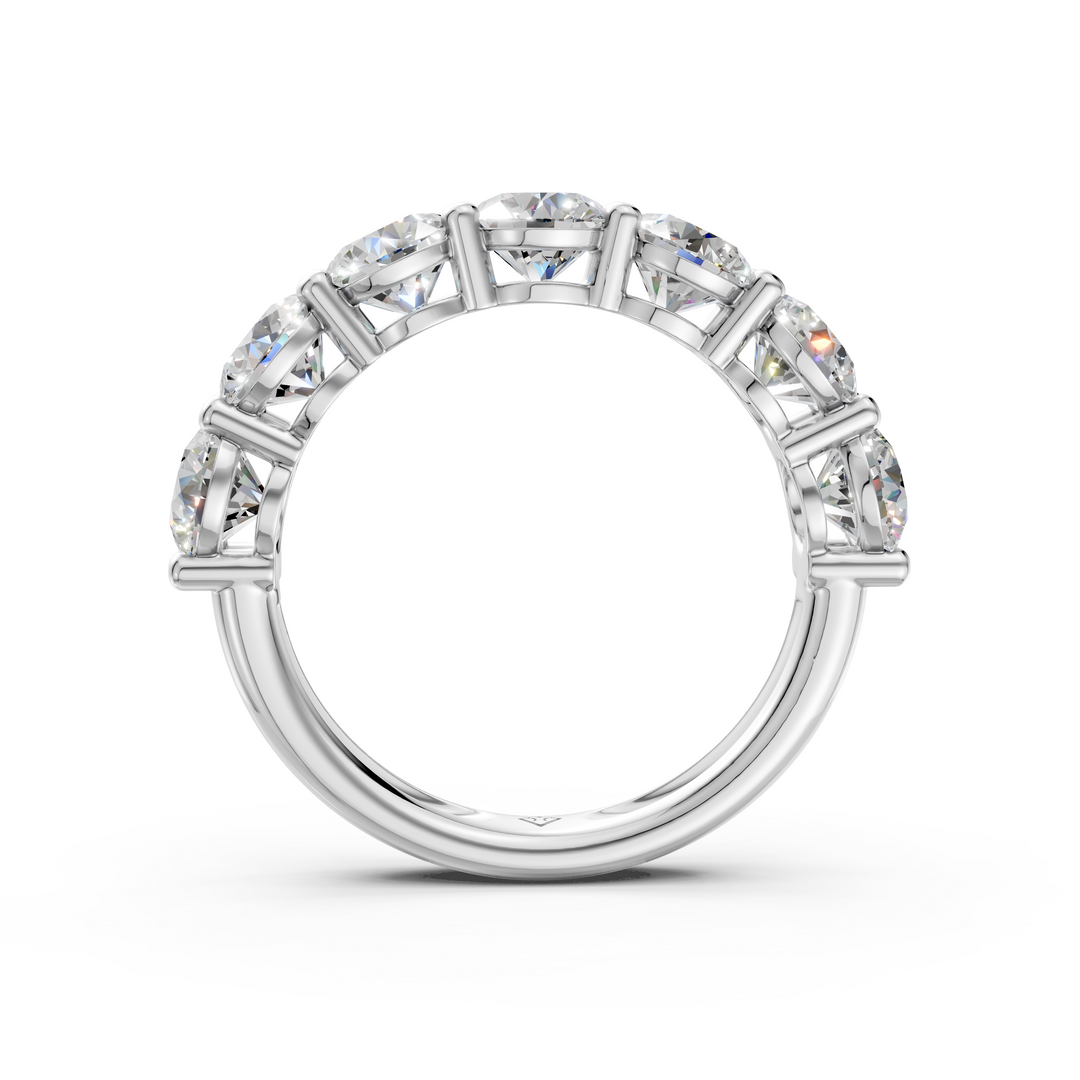 Tara Round Diamond 7 stone Ladies Ring