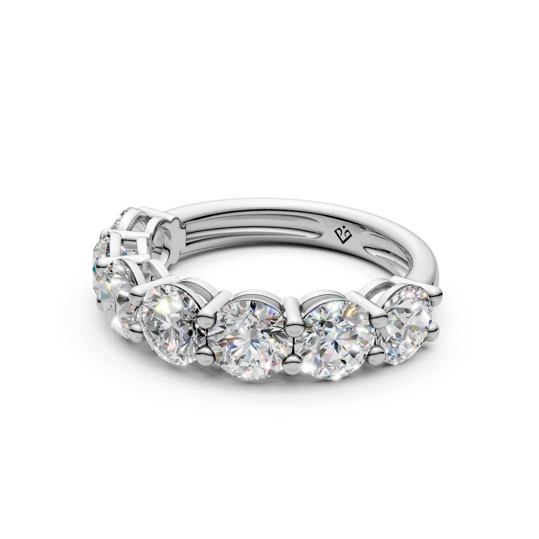 Tara Round Diamond 7 stone Ladies Ring