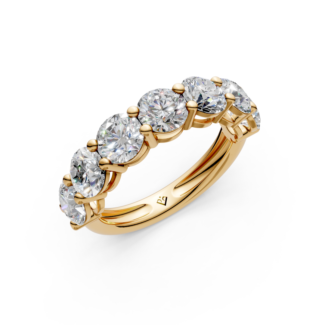 Tara Round Diamond 7 stone Ladies Ring