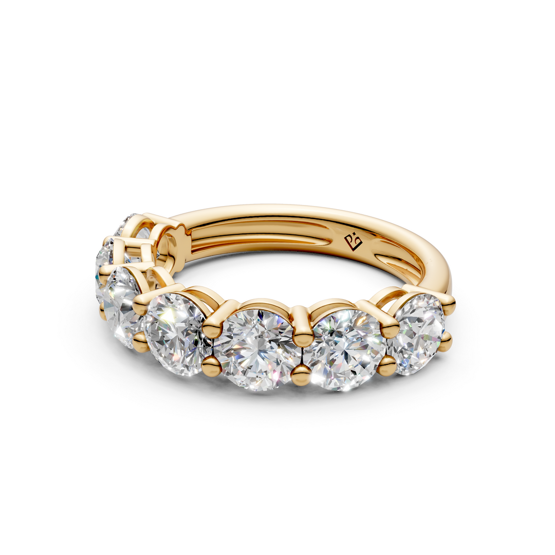 Tara Round Diamond 7 stone Ladies Ring