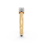 Load image into Gallery viewer, Chloe Emerald Diamond 5 Stone Ladies Ring
