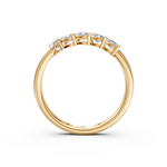 Load image into Gallery viewer, Abigail Marquise Diamond 5 Stone Ladies Ring
