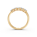 Load image into Gallery viewer, Leah Marquise Diamond 5 Stone Ladies Ring
