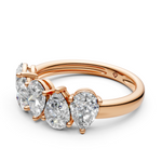 Load image into Gallery viewer, Molly Pear Diamond 5 Stone Ladies Ring
