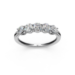 Load image into Gallery viewer, Victoria Round Diamond 5 Stone Ladies Ring
