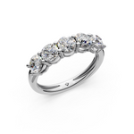 Load image into Gallery viewer, Maria Round Diamond 5 Stone Ladies Ring
