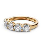 Load image into Gallery viewer, Maria Round Diamond 5 Stone Ladies Ring
