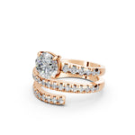 Load image into Gallery viewer, Cleodora Round Diamond Solitaire Ladies Ring

