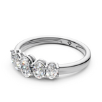 Load image into Gallery viewer, Eve Oval Diamond 5 Stone Ladies Ring
