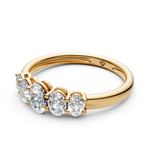 Load image into Gallery viewer, Eve Oval Diamond 5 Stone Ladies Ring
