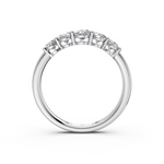 Load image into Gallery viewer, Jade Oval Diamond 5 Stone Ladies Ring
