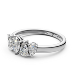 Load image into Gallery viewer, Tivra Pear Diamond 5 Stone Ladies Ring
