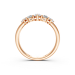 Load image into Gallery viewer, Savi Pear Diamond 5 Stone Ladies Ring
