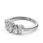 Load image into Gallery viewer, Savi Pear Diamond 5 Stone Ladies Ring

