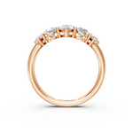 Load image into Gallery viewer, Nivana Pear Diamond 5 Stone Ladies Ring
