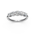 Load image into Gallery viewer, Yaavi Round Diamond 5 Stone Ladies Ring
