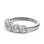 Load image into Gallery viewer, Tarini Round Diamond 5 Stone Ladies Ring

