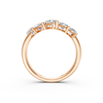 Load image into Gallery viewer, Aria Marquise Diamond 5 Stone Ladies Ring
