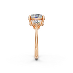 Load image into Gallery viewer, Kiki Round Solitaire Diamond 3 stone Ladies Ring
