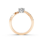 Load image into Gallery viewer, Lina Oval Solitaire Diamond Ladies Ring
