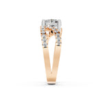 Load image into Gallery viewer, Lina Oval Solitaire Diamond Ladies Ring
