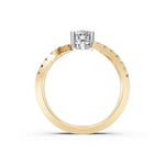 Load image into Gallery viewer, Lina Oval Solitaire Diamond Ladies Ring
