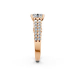 Load image into Gallery viewer, Romy Oval Solitaire Diamond Ladies Ring
