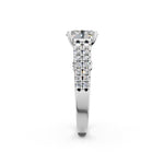 Load image into Gallery viewer, Romy Oval Solitaire Diamond Ladies Ring

