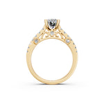 Load image into Gallery viewer, Romy Oval Solitaire Diamond Ladies Ring
