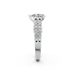 Load image into Gallery viewer, Skye Pear Solitaire Diamond Ladies Ring
