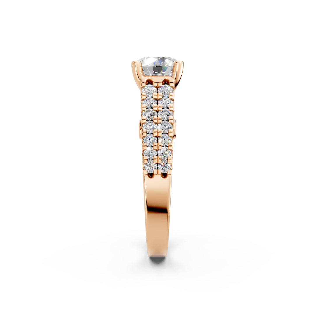 Cami Oval Solitaire Diamond Ladies Ring